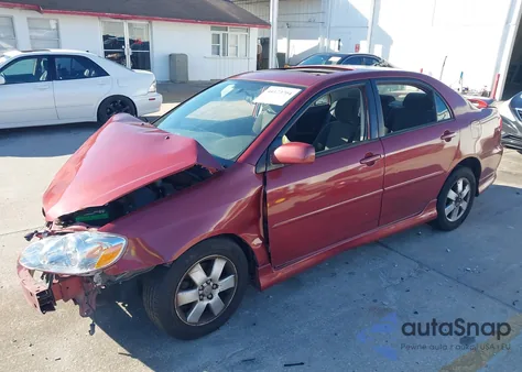 2006 Toyota Corolla S from USA, damaged, VIN 2T1BR32E56C711944